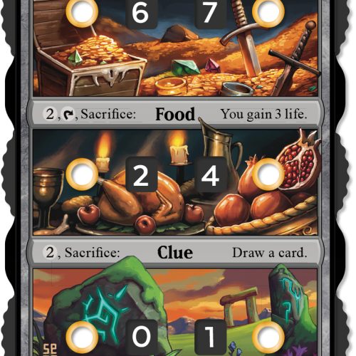 3 in 1 – Mana-, Treasure-, Food- & Clue-Counter